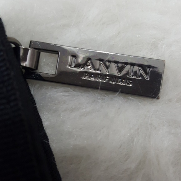 LANVIN COSMETIC NYLON POUCH BLACK - Picture 3 of 5